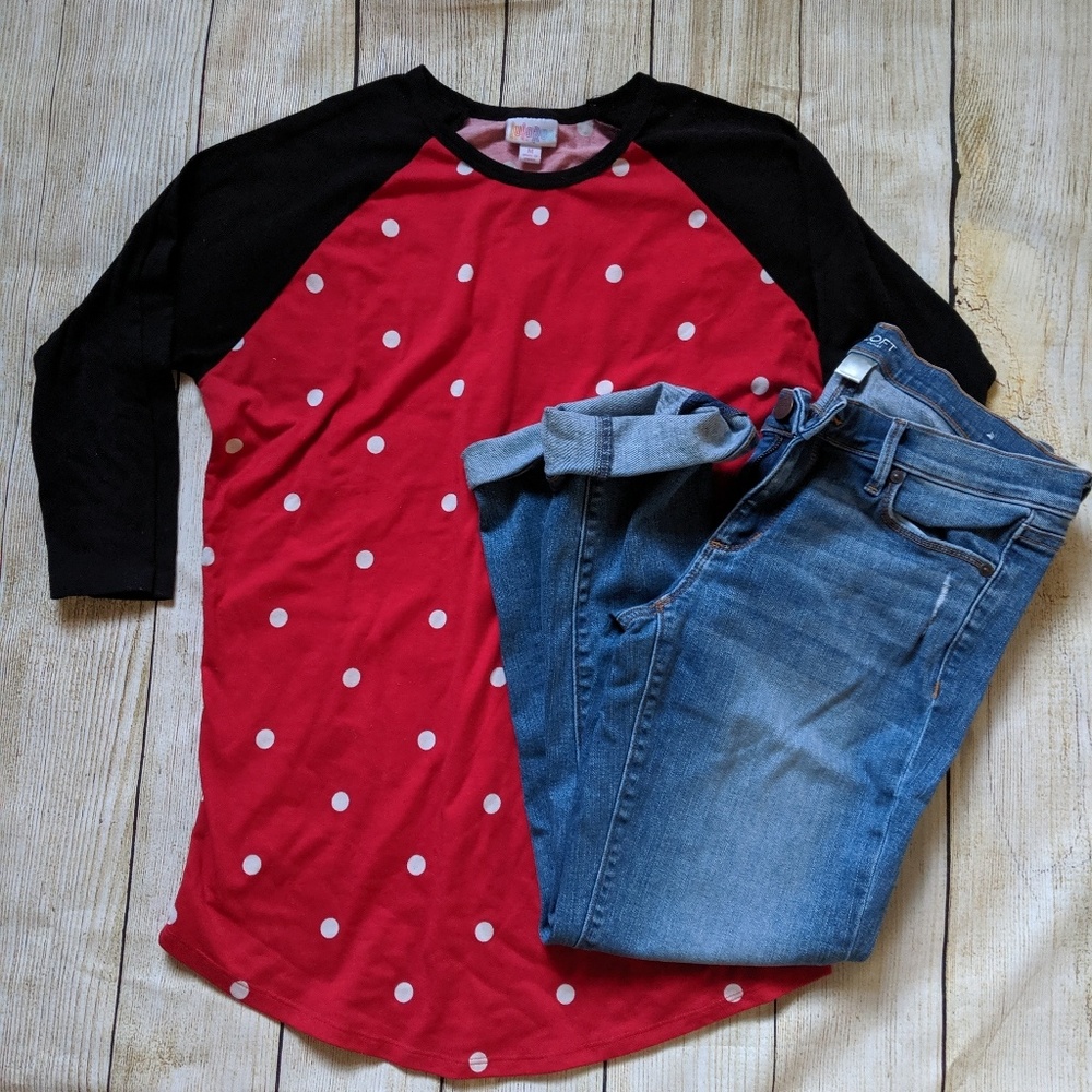 Minnie Mouse print Lularoe Randy M